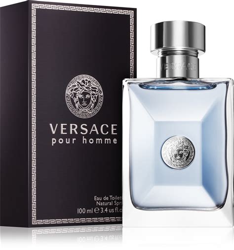 versace pour homme eau de toilette for men 100ml|Versace eau fraiche toilette.